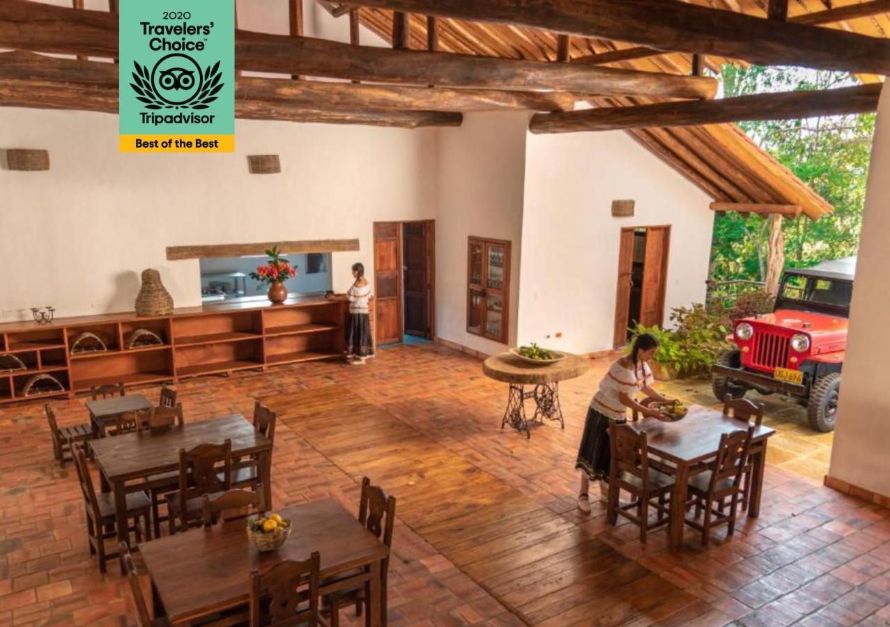 Hotel Hacienda Macedonia Barichara Eksteriør bilde