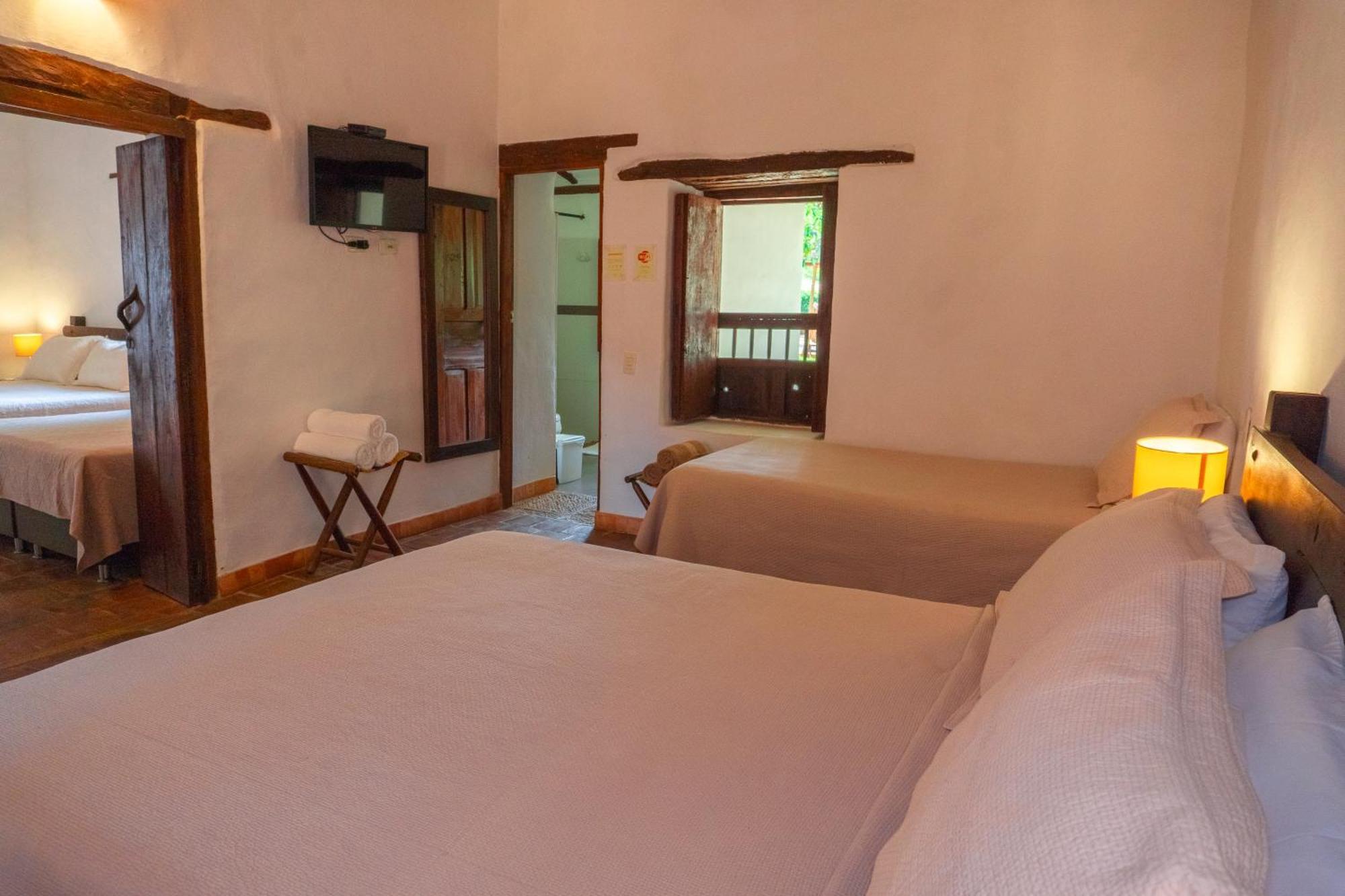 Hotel Hacienda Macedonia Barichara Eksteriør bilde