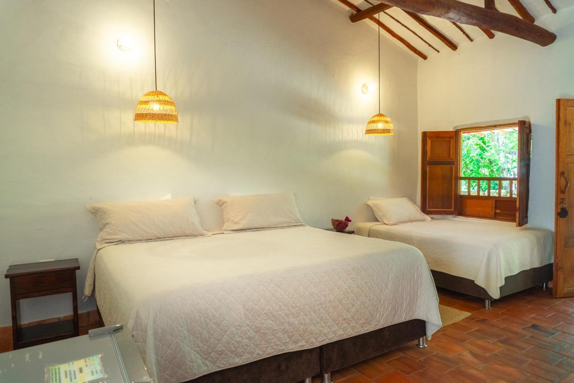 Hotel Hacienda Macedonia Barichara Eksteriør bilde