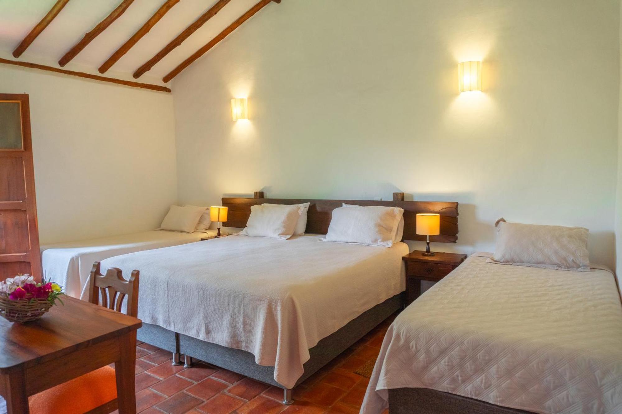 Hotel Hacienda Macedonia Barichara Eksteriør bilde