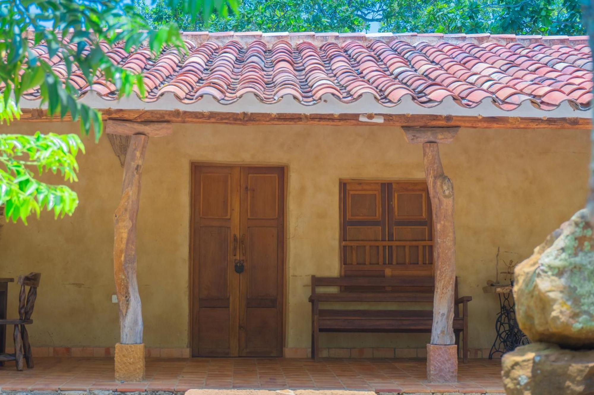 Hotel Hacienda Macedonia Barichara Eksteriør bilde