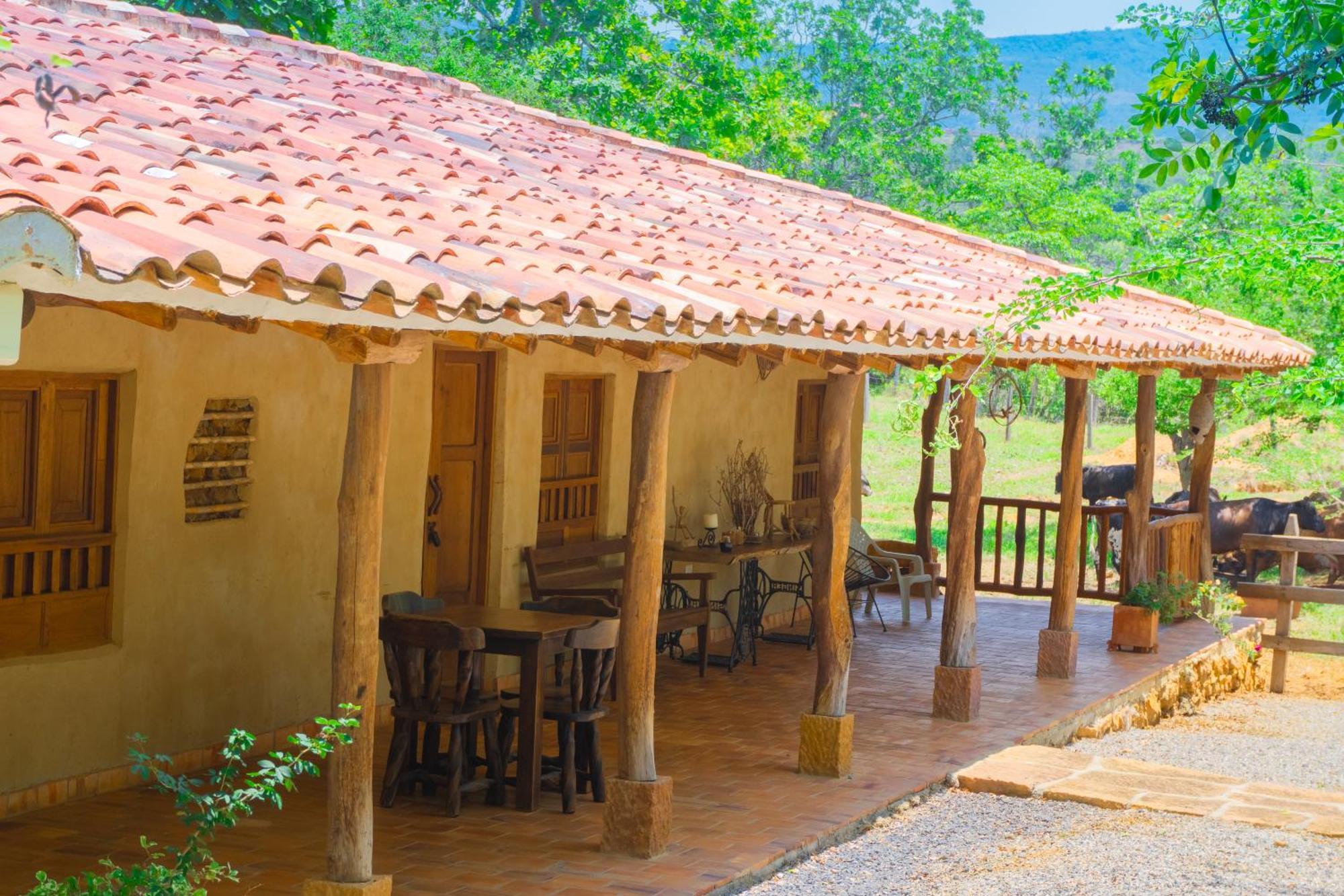 Hotel Hacienda Macedonia Barichara Eksteriør bilde