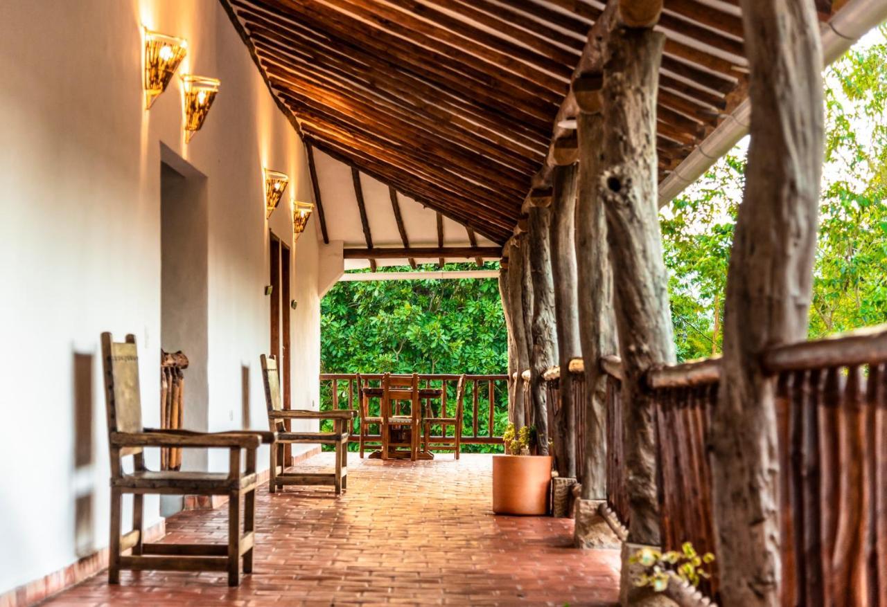 Hotel Hacienda Macedonia Barichara Eksteriør bilde