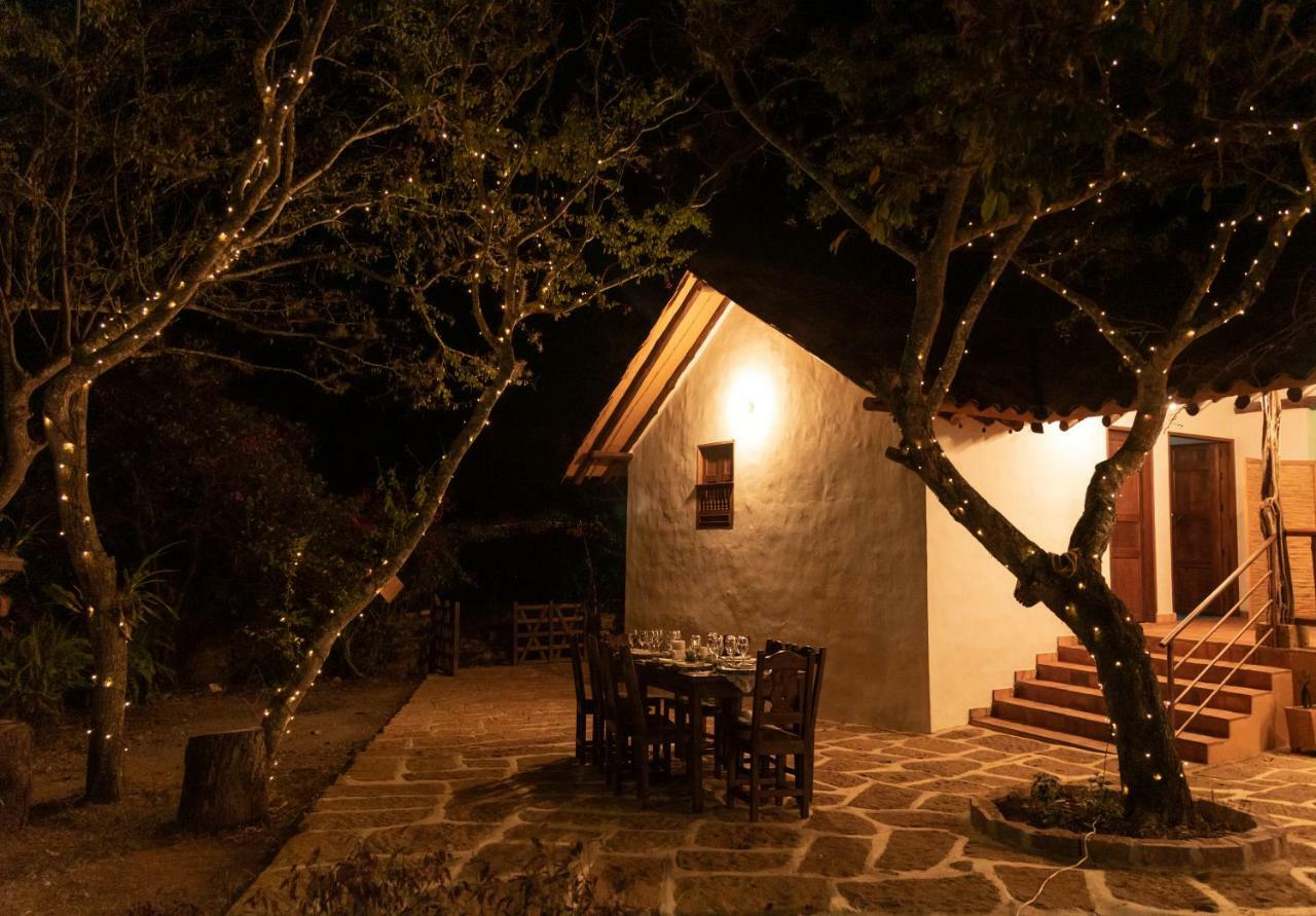 Hotel Hacienda Macedonia Barichara Eksteriør bilde